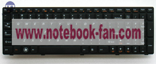 New GENUINE IBM Lenovo B570 Z570 V570 Y570 Keyboard - Click Image to Close